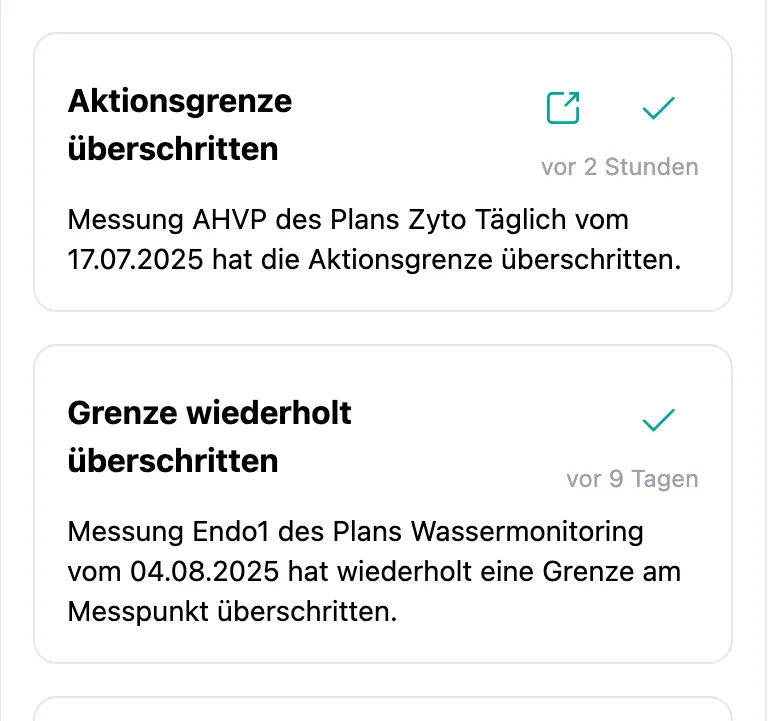 SteriTrend Software Screenshot