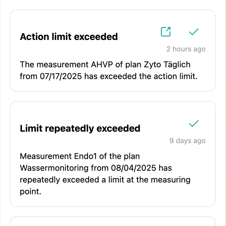 SteriTrend Software Screenshot