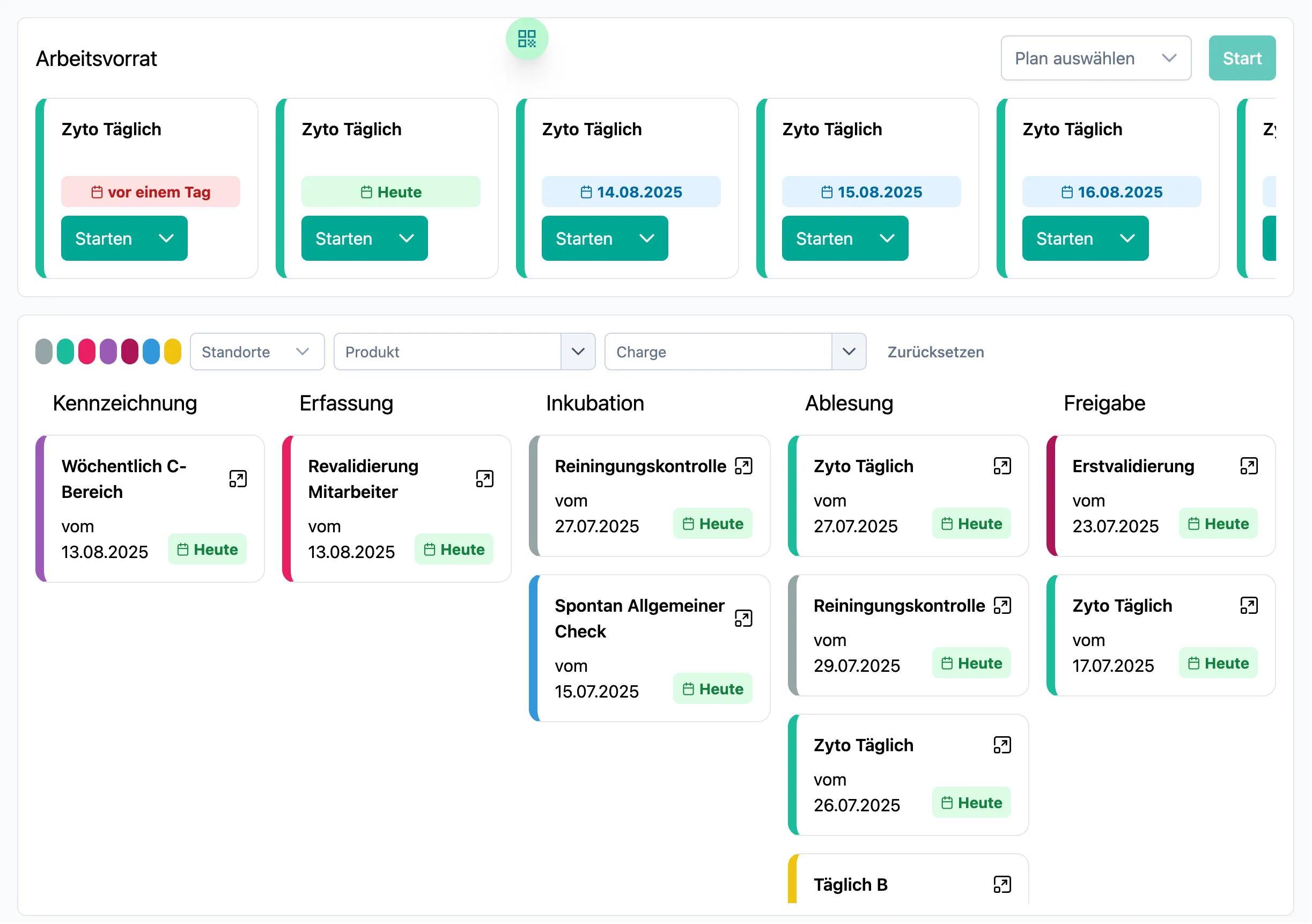 SteriTrend Software Screenshot
