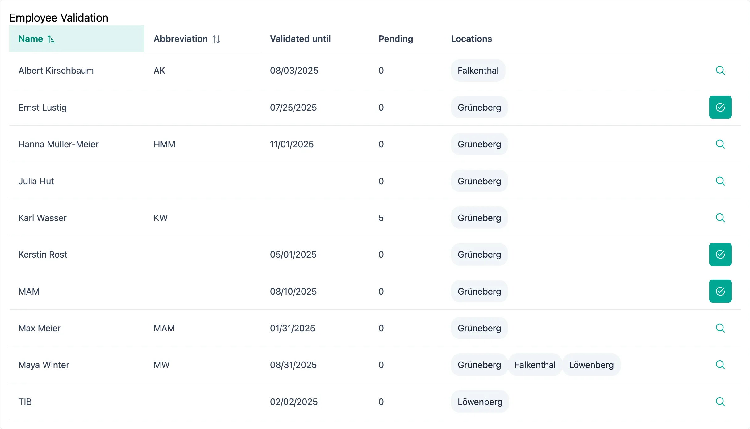 SteriTrend Software Screenshot